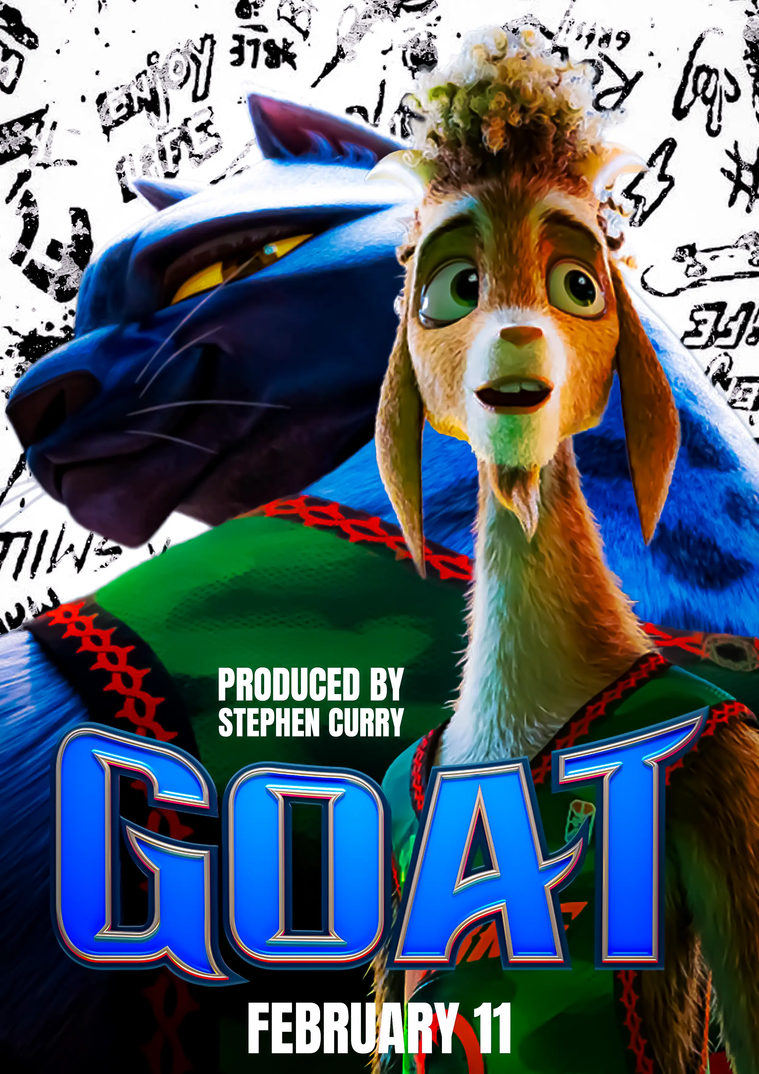 Affiche GOAT